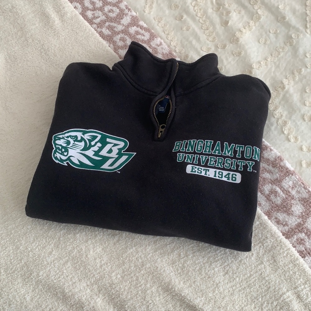 women’s zip up sweatshirt binghamton university